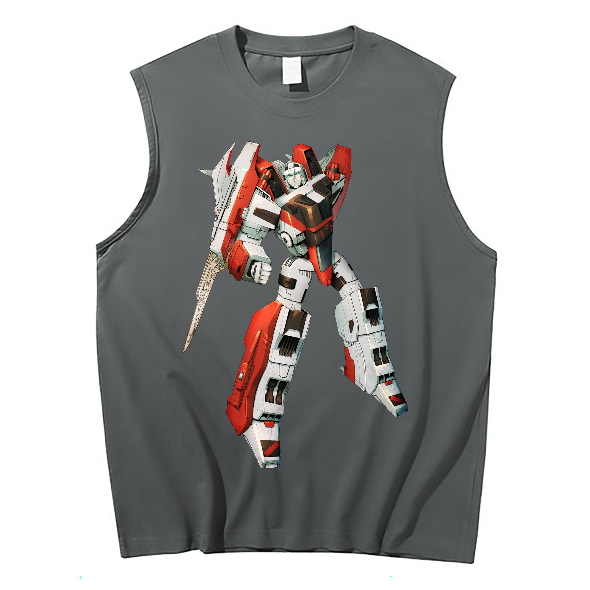 （画像用） Transformers トランスフォーマー コットン100％タンクトップ（フロントプリント）